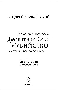 Der Zauberer Sky und der Mord. Zwei Geschichten in einem Band: Mord in einem alten Herrenhaus und Mord in den verschneiten Bergen