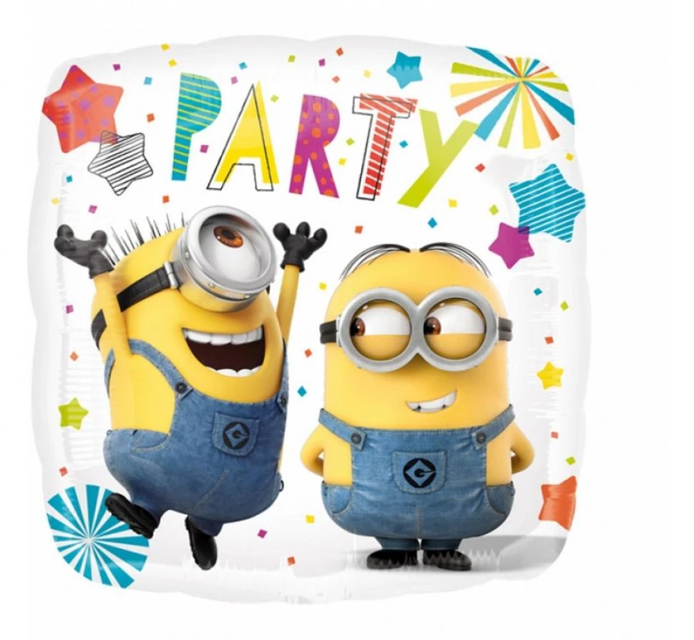 Folienballon -Minions Party, 46 cm
