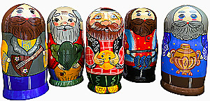 Matrioszka - Bajki, 5 elementów, w asortymencie