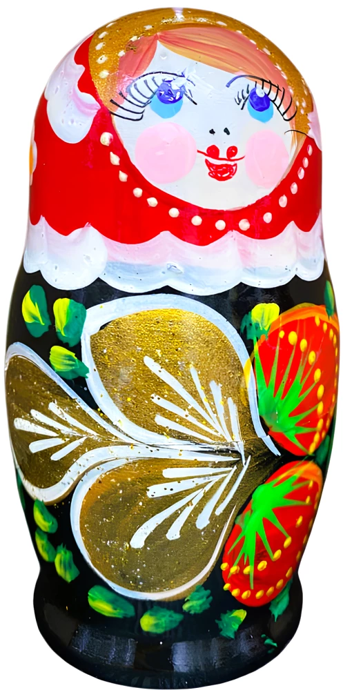 Matrioszka - Wiatka piękność, 3 laleczki, w asortymencie