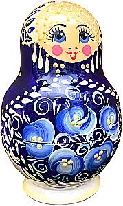 Matrioszka - Bojaryna Wiacka. Pękata, 5 lalek, w asortymencie