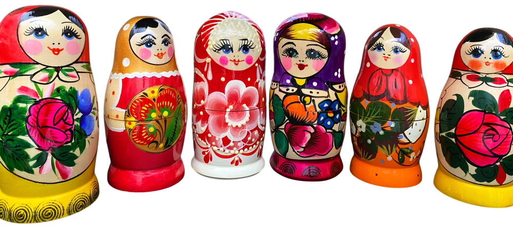 Matrioszka - Rumiała Bajarzyna, 5 sztuk, w asortymencie