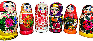 Matrioszka - Rumiała Bajarzyna, 5 sztuk, w asortymencie