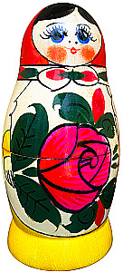 Matrioszka - Rumiała Bajarzyna, 5 sztuk, w asortymencie