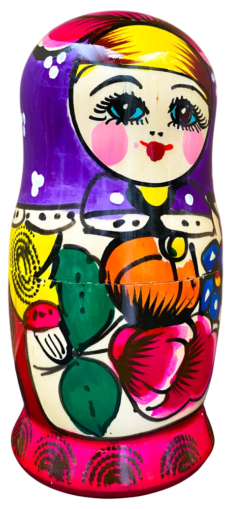 Matrioszka - Rumiała Bajarzyna, 5 sztuk, w asortymencie