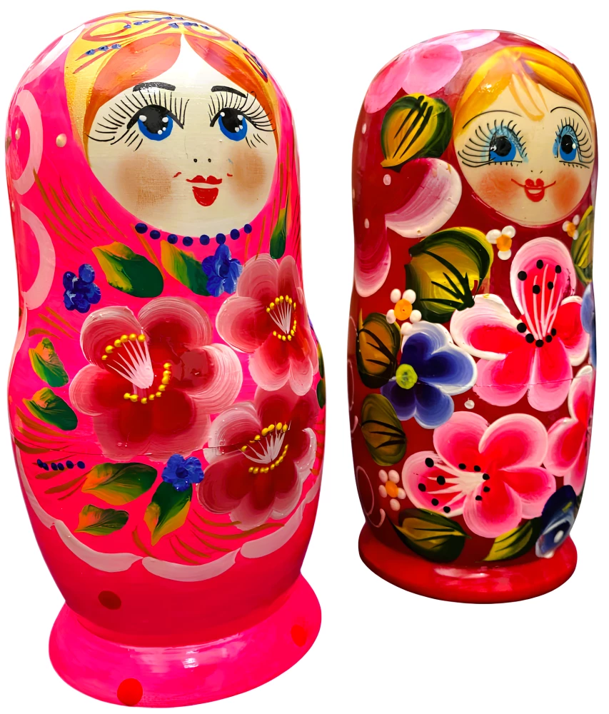 Matrioszka - Wiatka Bajkowa, 5 lalek, w asortymencie