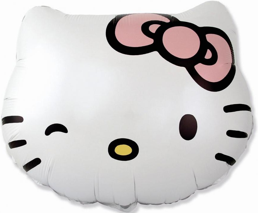 Hello Kitty Head Foil Balloon