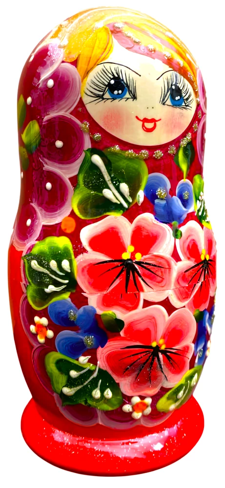 Matrioszka - Czerwona Czarownica, 5 elementów, w asortymencie