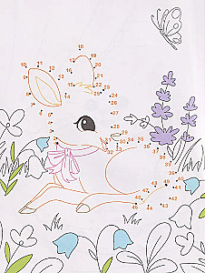 Połącz kropki. Zabawne zwierzęta