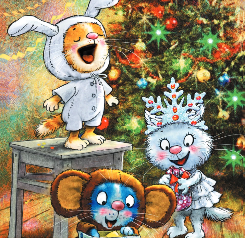 Sienas kalendārs 2026. gadam - Zilās kaķēni. Ziņkārīgie deguni