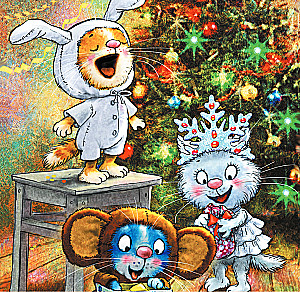 Sienas kalendārs 2026. gadam - Zilās kaķēni. Ziņkārīgie deguni