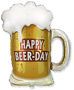 Folienballon - Happy Beer-Day,
