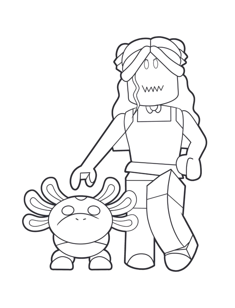 Mega Coloring Without Borders. Your Roblox - Your Rules