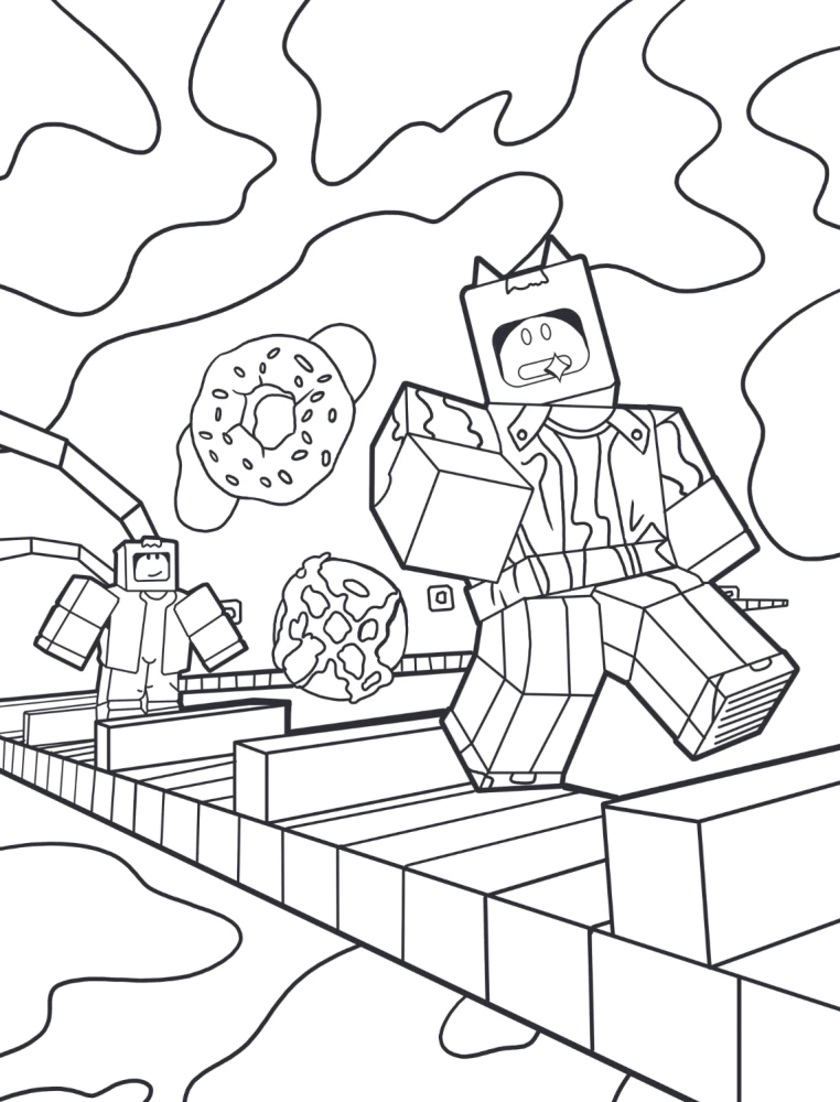 Mega Coloring Without Borders. Your Roblox - Your Rules