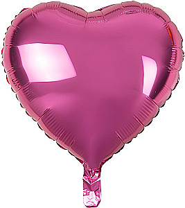Folienballon - Herz, rosa