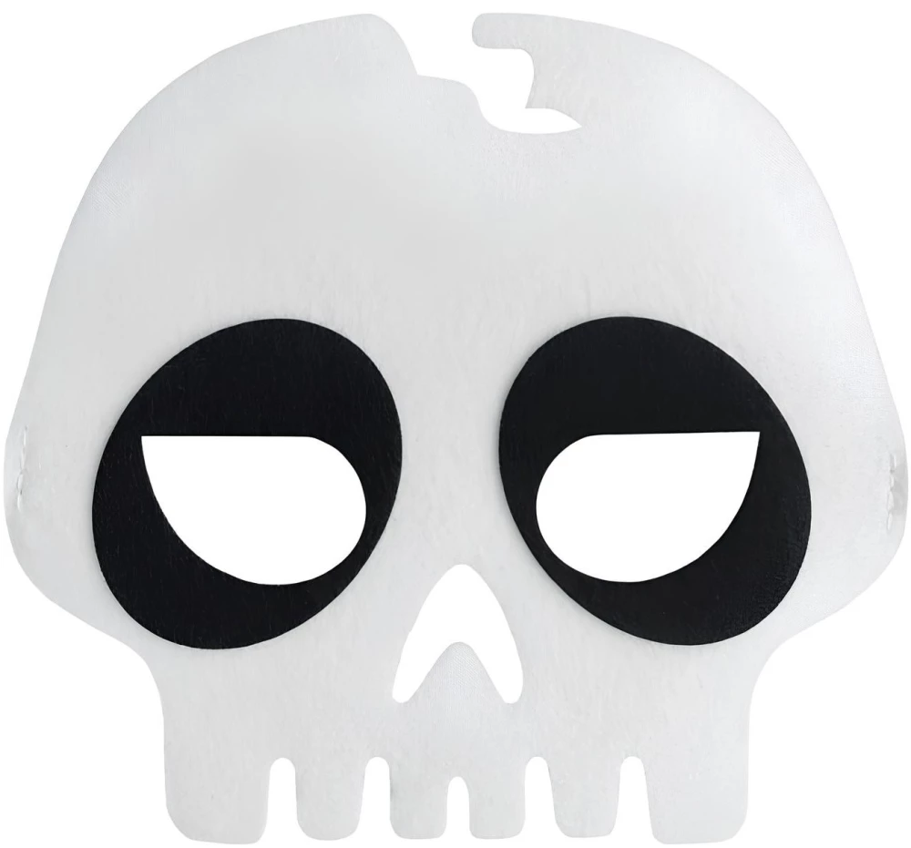 Маска из фетра - Скелет