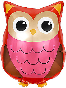 Folienballon - Bunte Eule