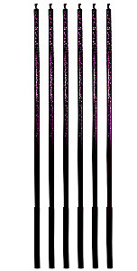 Kuchenkerzen Set, 6 Stück