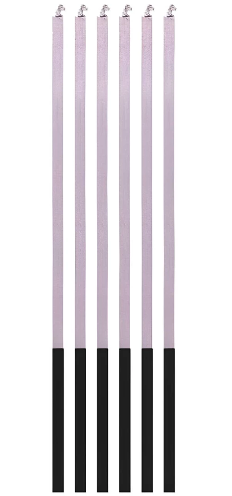 Tortenkerzen-Set - Magic Flames, lila, 6 Stück