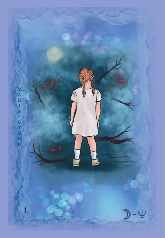 Metaphorische Karten zur Arbeit mit negativen Szenarien und Traumata. Kindheit (55 Karten)