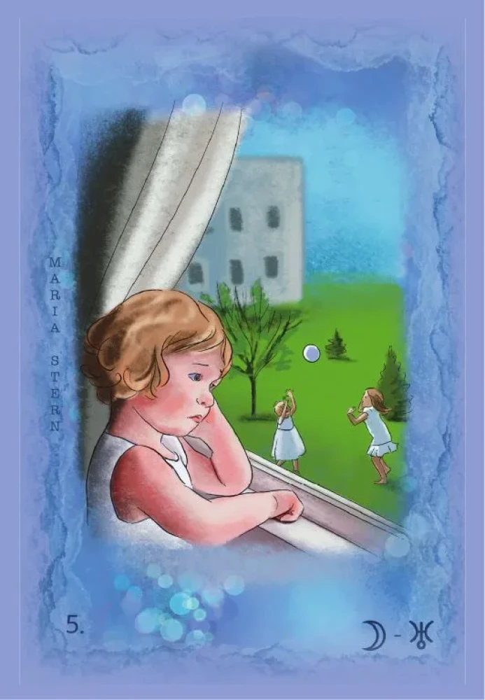 Metaphorische Karten zur Arbeit mit negativen Szenarien und Traumata. Kindheit (55 Karten)