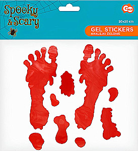 Sticker Set for Windows - Bloody Feet