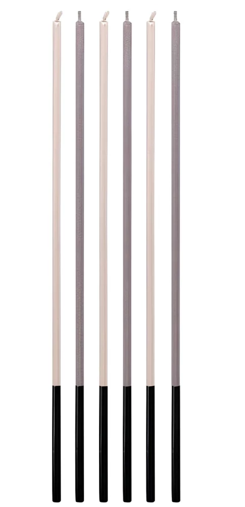 Kuchenkerzen-Set, 6 Stück
