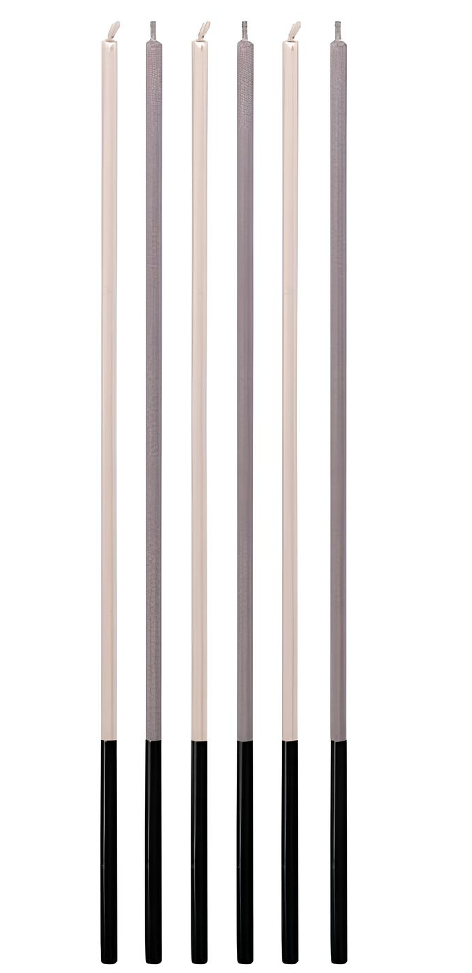 Zestaw świeczek do tortu, 6 sztuk