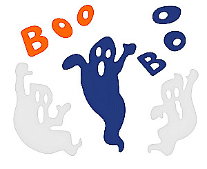 Window Sticker Set - Boo