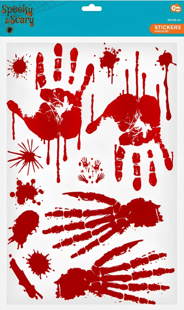 Window Stickers - Bloody Traces