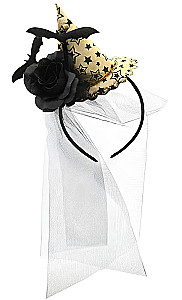 Ободок для волос - Шляпа ведьмы