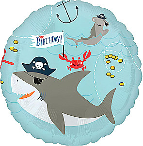 Folienballon - Ahoy Geburtstag