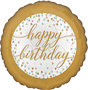 Folienballon - Pastel Confetti