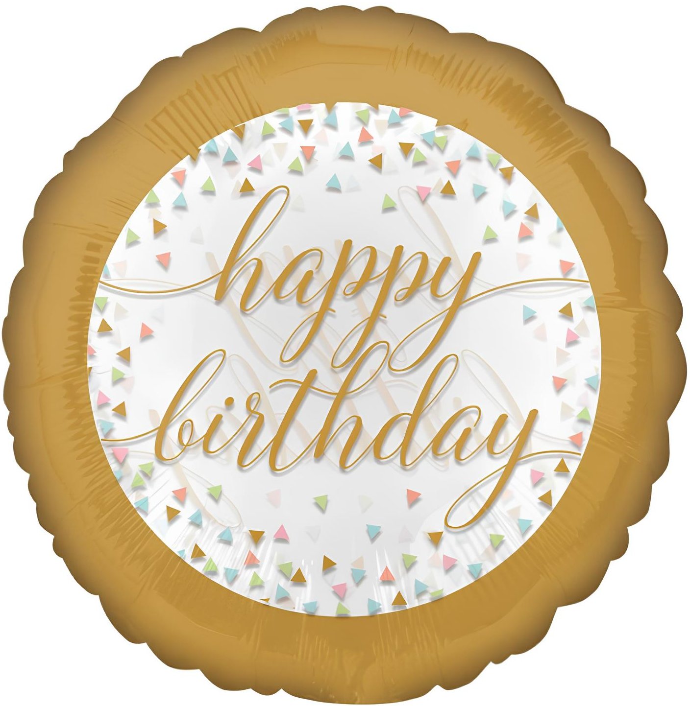 Foil Balloon - Pastel Confetti