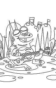 Kva-Kva dienos. Antistresinė spalvinimo knyga