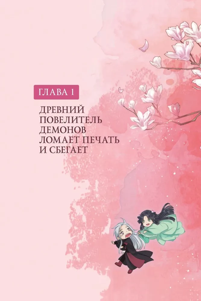 Separation of the Orchid and the Demon Lord. Volume 1 (webtoon) + limited merchandise