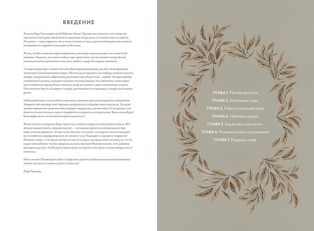 Vecmāmiņas stāsts. Atmiņu un pārdomu dienasgrāmata manai ģimenei