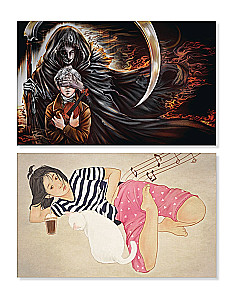 Merginos ir muzika. Piešimo knyga