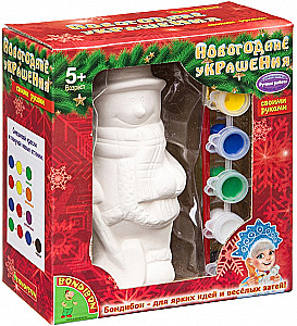 Radošais komplekts - Ziemassvētku rotājumi. Sniegavīrs