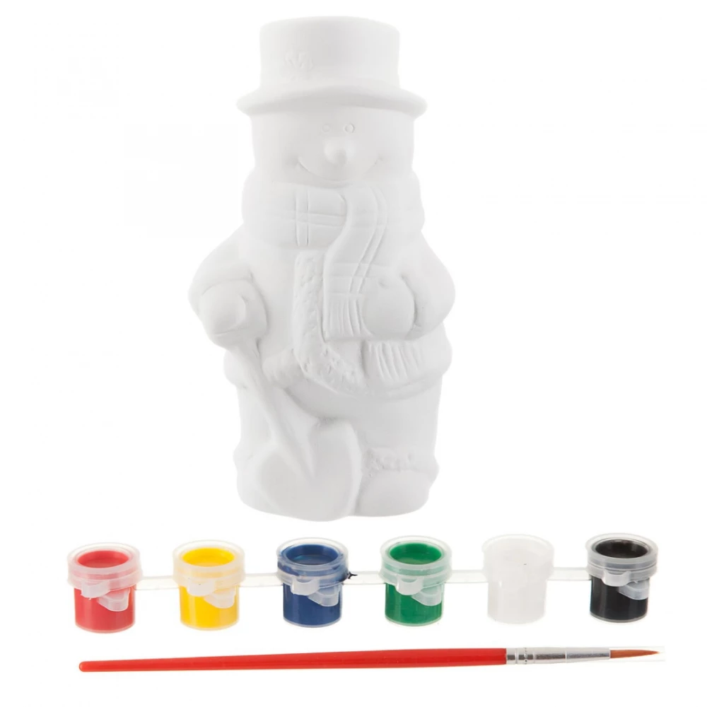 Radošais komplekts - Ziemassvētku rotājumi. Sniegavīrs