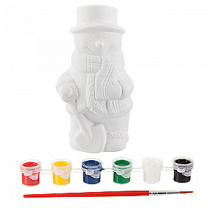 Radošais komplekts - Ziemassvētku rotājumi. Sniegavīrs