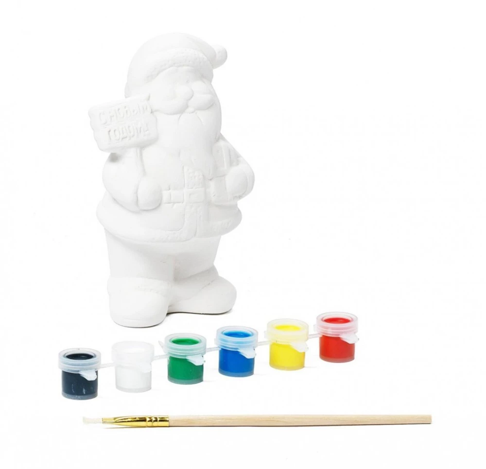 Craft Set - New Year's Decorations. Santa Claus