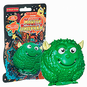 Чудики мякиш-антистресс Монстр липучка, ушастик