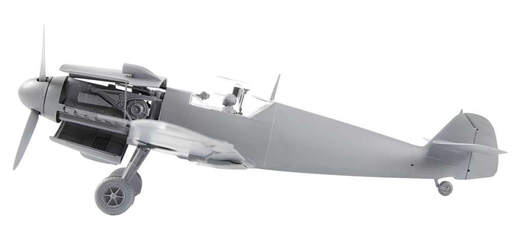 Flugzeug Messerschmitt BF-109. Geschenkset