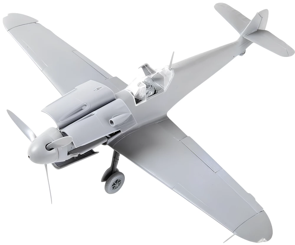 Flugzeug Messerschmitt BF-109. Geschenkset