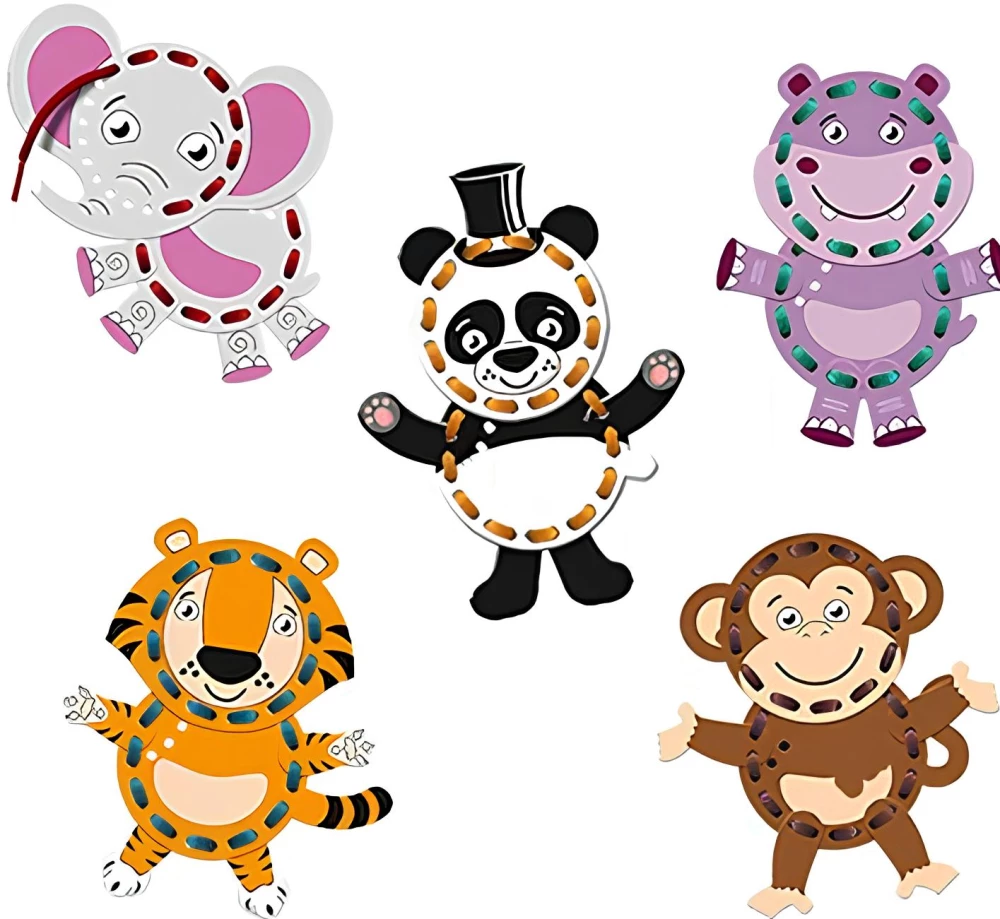 Spēle ar auklām - Zoodārzs