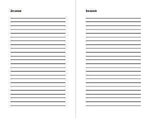 Dziennik wrażeń na 5 lat. 5 linijek dziennie mini, pięć liter