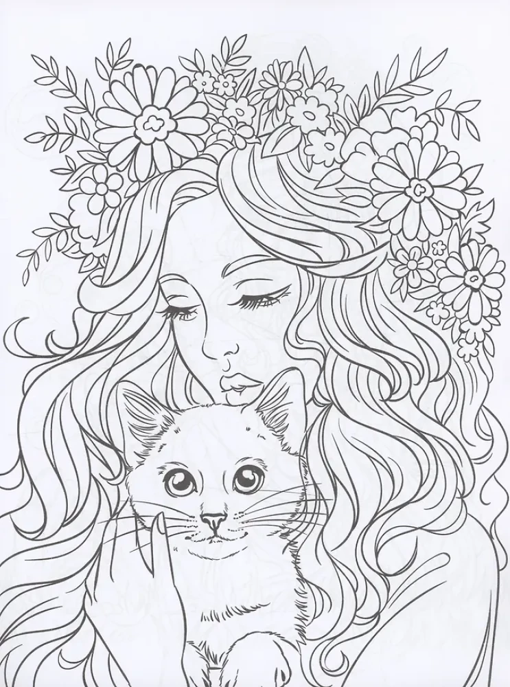 Coloring Book - Kittens and Puppies