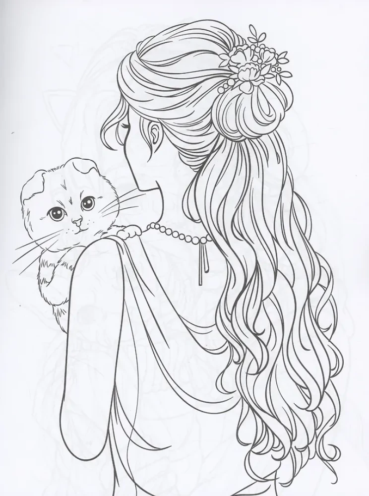 Coloring Book - Kittens and Puppies