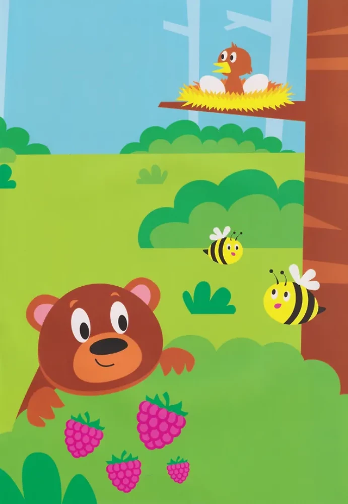 Big Circles. Mom and Baby